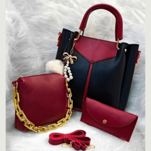 Women’s Leather Plain Top Handle Shoulder Bag